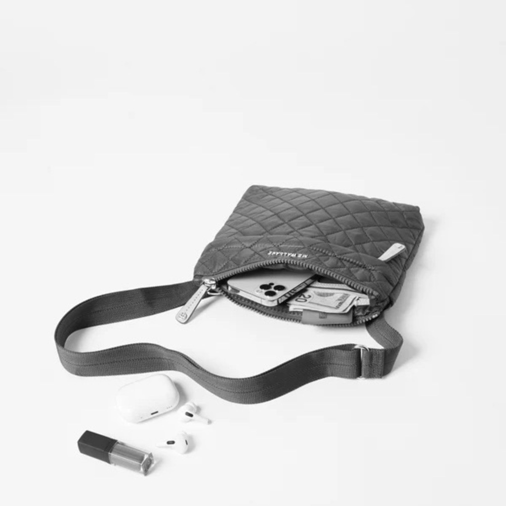 Mz Wallace Crosby Crossbody Bag Nylon Leather - Picture 5 of 5
